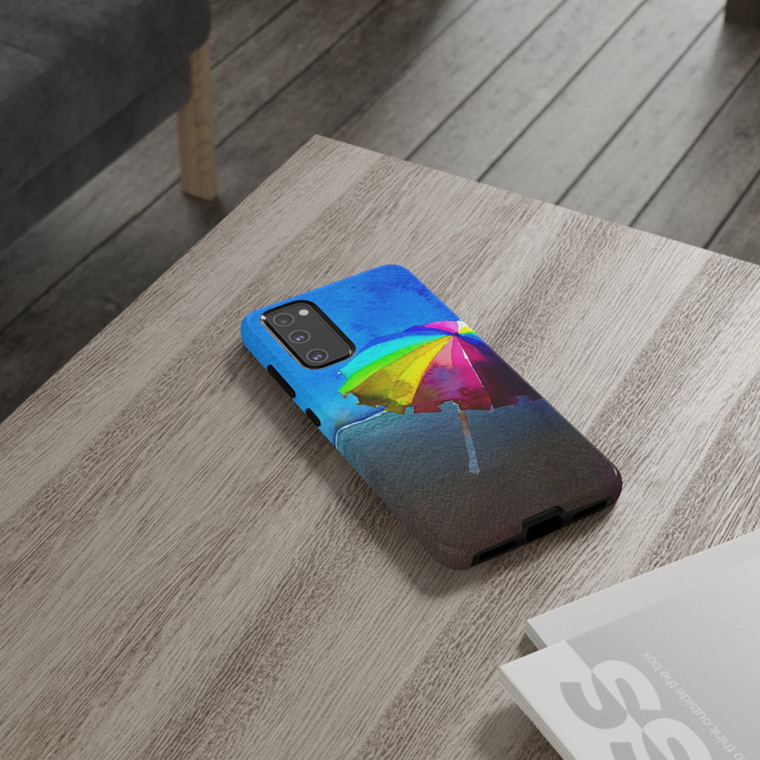Cute Samsung Case | Cool Iphone Case | Summer Colorful Beach Parasol, Samsung S24, S23, S22, S21, IPhone 15 Case | Iphone 14 Case, Iphone 13 Case - Studio40ParkLane