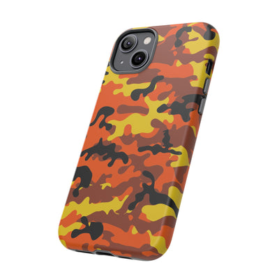 Impact Resistant, Fall camo Camouflage, Cute Phone Cases for Samsung S24, S23, S22, S21, IPhone 15 pro Iphone 14 pro Iphone 13 IPhone 12 Iphone 11