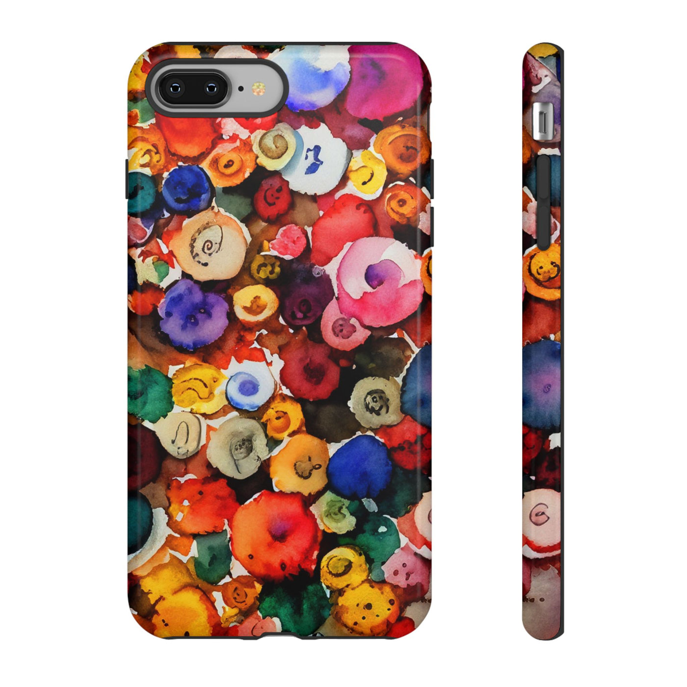 Impact Resistant, Fall Colors Buttons, Cute Phone Cases for Samsung S24, S23, S22, S21, IPhone 15 pro Iphone 14 pro Iphone 13 IPhone 12 Iphone 11