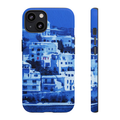 Impact Resistant, Greece House, Cute Phone Cases for Samsung S24, S23, S22, S21, IPhone 15 pro Iphone 14 pro Iphone 13 IPhone 12 Iphone 11