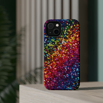 Non Glitter Color Composition Magsafe Cute Phone Case for Iphone Gift for Her,  | iPhone 15 Case | iPhone 15 Pro Max Case, Iphone 14, Iphone 14 Pro Max, Iphone 13, Iphone 16