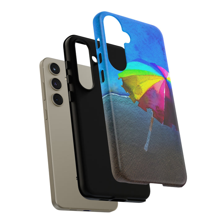 Cute Samsung Case | Cool Iphone Case | Summer Colorful Beach Parasol, Samsung S24, S23, S22, S21, IPhone 15 Case | Iphone 14 Case, Iphone 13 Case - Studio40ParkLane
