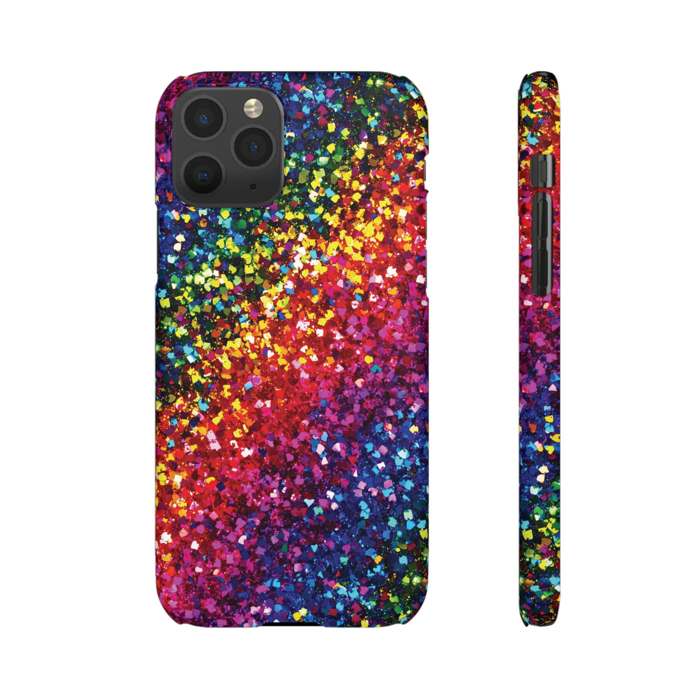 Snap Non-Glitter Muted Color Play on "Faux" Glitter Effect Cute Phone Cases for Samsung and Iphone, 16, 15, 14, S24, S23, S22, S21, S20, Plus and Ultra