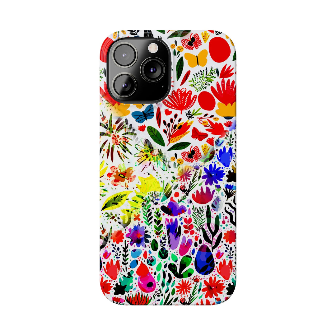 Slim Cute Phone Cases for Iphone | iPhone 15 Case | iPhone 15 Pro Max Case, Iphone 14, Iphone 14 Pro Max, Iphone 13, Flowers 4 Seasons - Studio40ParkLane