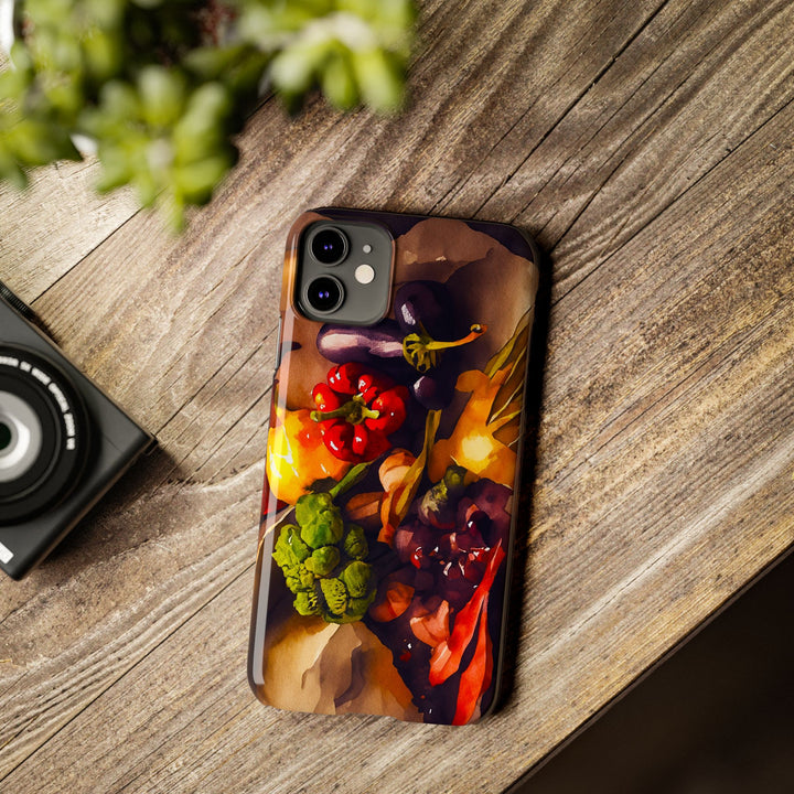 Slim Fall Farm Vegetables Cute Phone Cases for Iphone | iPhone 15 Case | iPhone 15 Pro Max Case, Iphone 14, Iphone 14 Pro Max, Iphone 13 - Studio40ParkLane