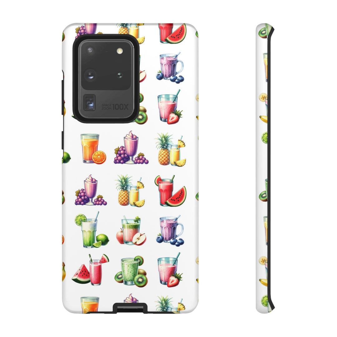 Cute Samsung Case | Cool Iphone Case | Tropical Summer Fruit Cocktail, Samsung S24, S23, S22, S21, IPhone 15 Case | Iphone 14 Case, Iphone 13 Case - Studio40ParkLane
