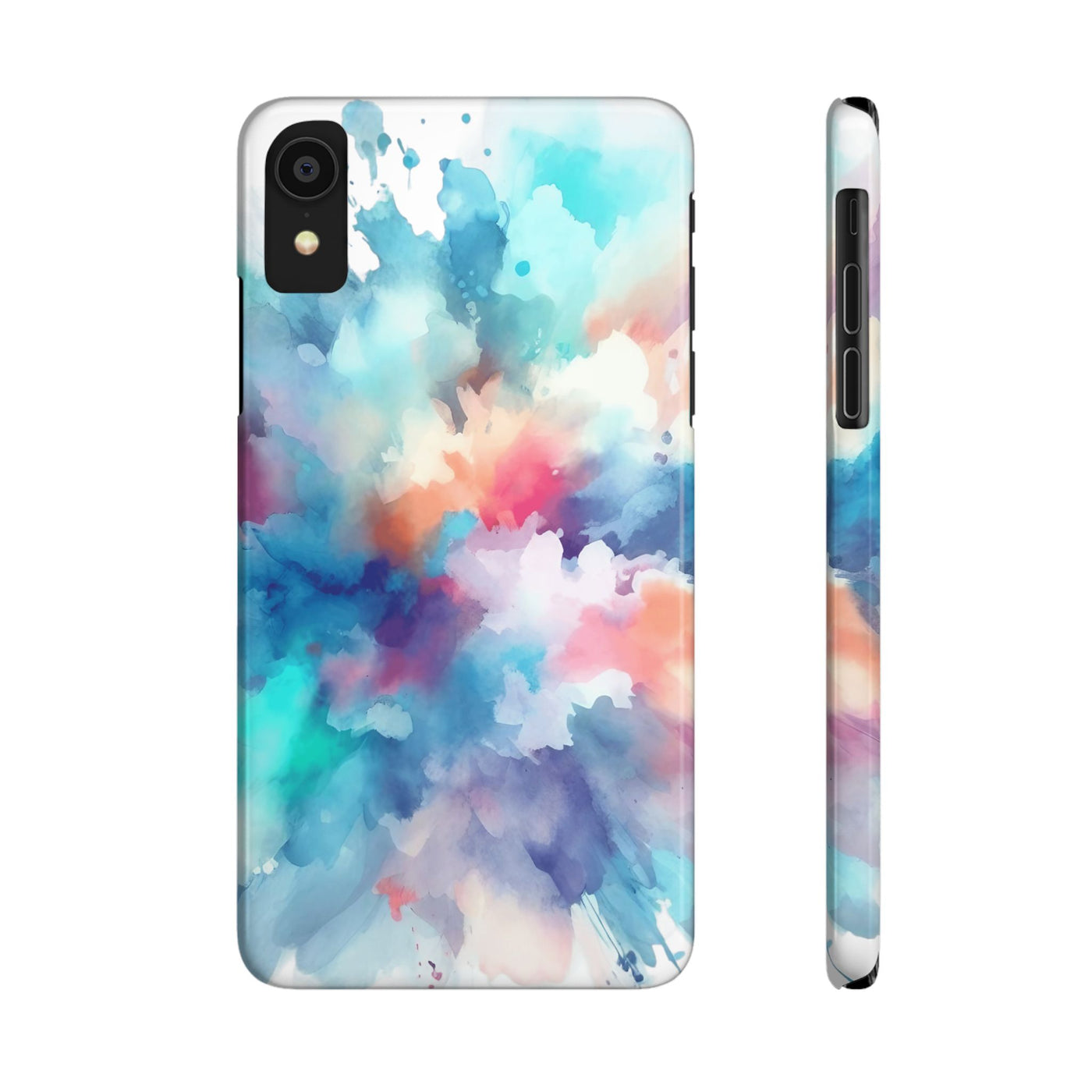 Slim Cute Phone Cases Paint Splash for Iphone 16 Pro Max | iPhone 15 Case | iPhone 15 Pro Max Case, Iphone 14, Iphone 14 Pro Max, Iphone 13 12 11 8 7