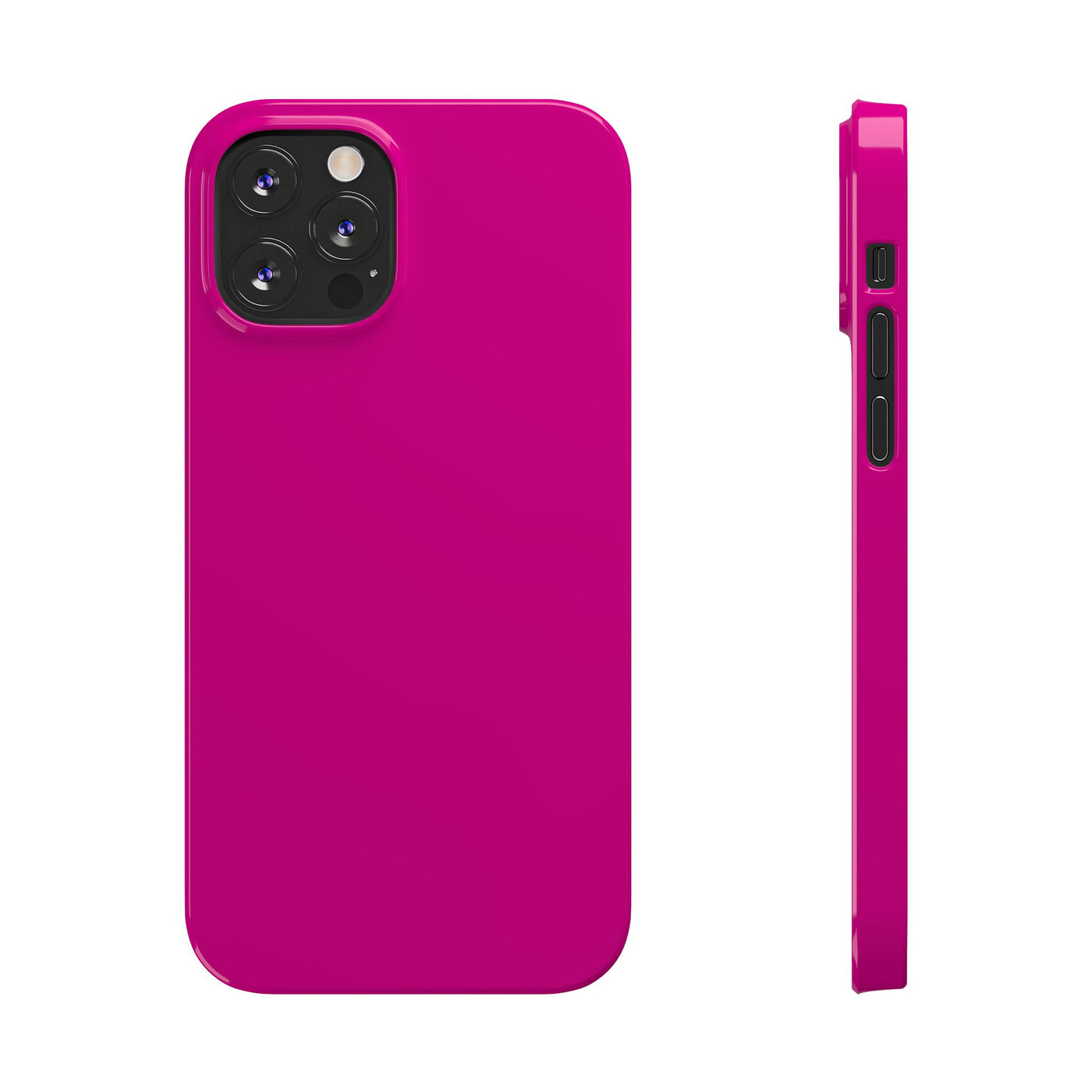 Slim Cute Bright Pink Phone Cases for Iphone 16 | iPhone 15 Case | iPhone 15 Pro Max Case, Iphone 14, Iphone 14 Pro Max, Iphone 13