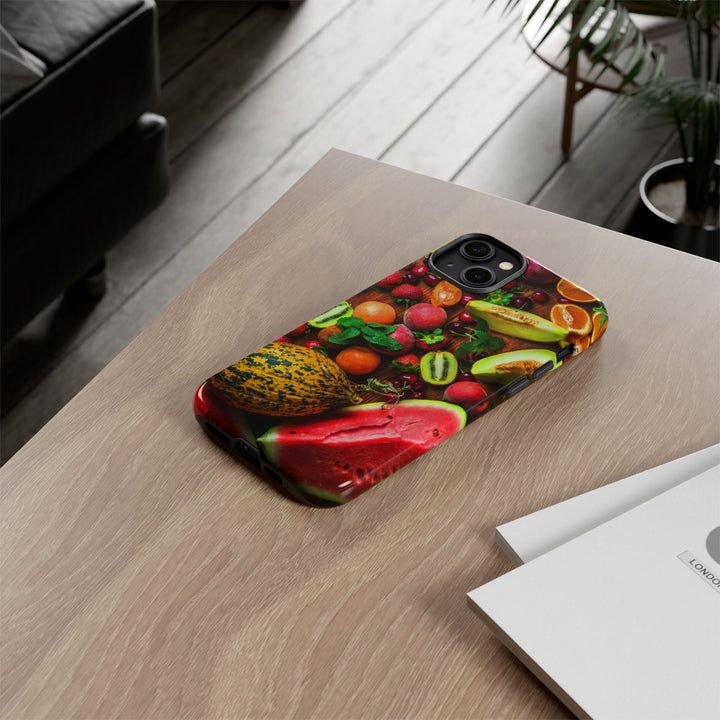 Fall Fruit Collage Cute Phone Case for, Samsung Galaxy S24, S23, S22, S21, IPhone 16 Case | Iphone 15, Iphone 14, IPhone 13 Case Mom Dad Gift - Studio40ParkLane