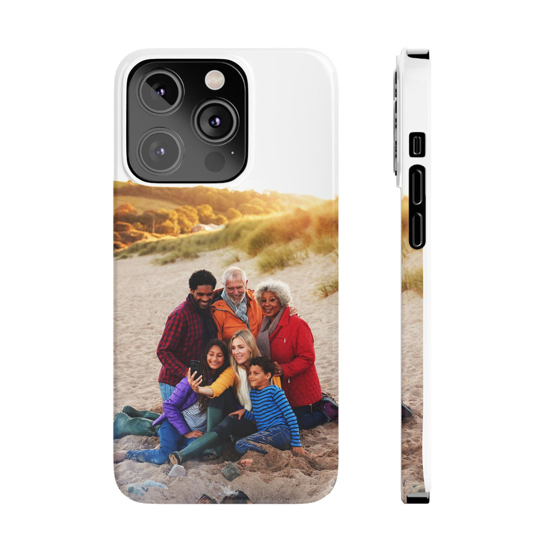 Slim Custom Personalized Family Photo Phone Cases for Iphone 16 | iPhone 15 Case | iPhone 15 Pro Max Case, Iphone 14, Iphone 14 Pro Max, Iphone 13, Slim - Studio40ParkLane