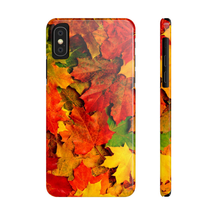 Slim Fall Leaves Slim Cute Phone Cases for Iphone | iPhone 15 Case | iPhone 15 Pro Max Case, Iphone 14, Iphone 14 Pro Max, Iphone 13 - Studio40ParkLane