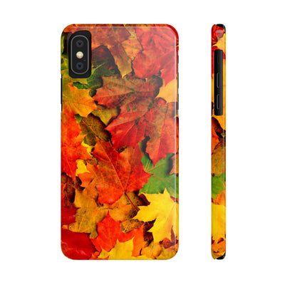 Fall Leaves Slim Cute Phone Cases for Iphone  | iPhone 15 Case | iPhone 15 Pro Max Case, Iphone 14, Iphone 14 Pro Max, Iphone 13