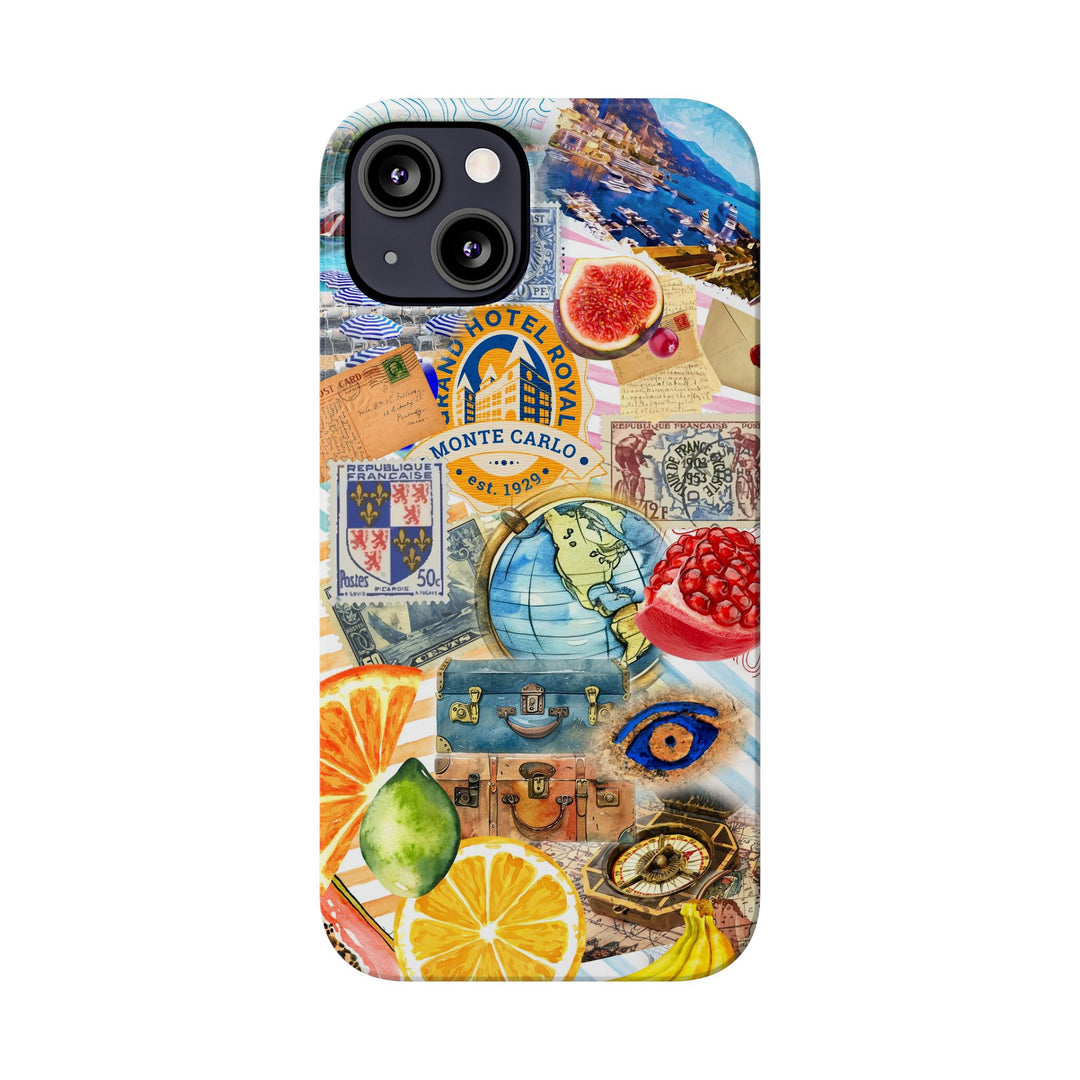 Slim Trendy French Coquette Collage Gift for Her Cute Phone Cases for Iphone 16 Cases | iPhone 15 Case | iPhone 15 Pro Max Case, Iphone 14 Case, Iphone 13, Slim - Studio40ParkLane