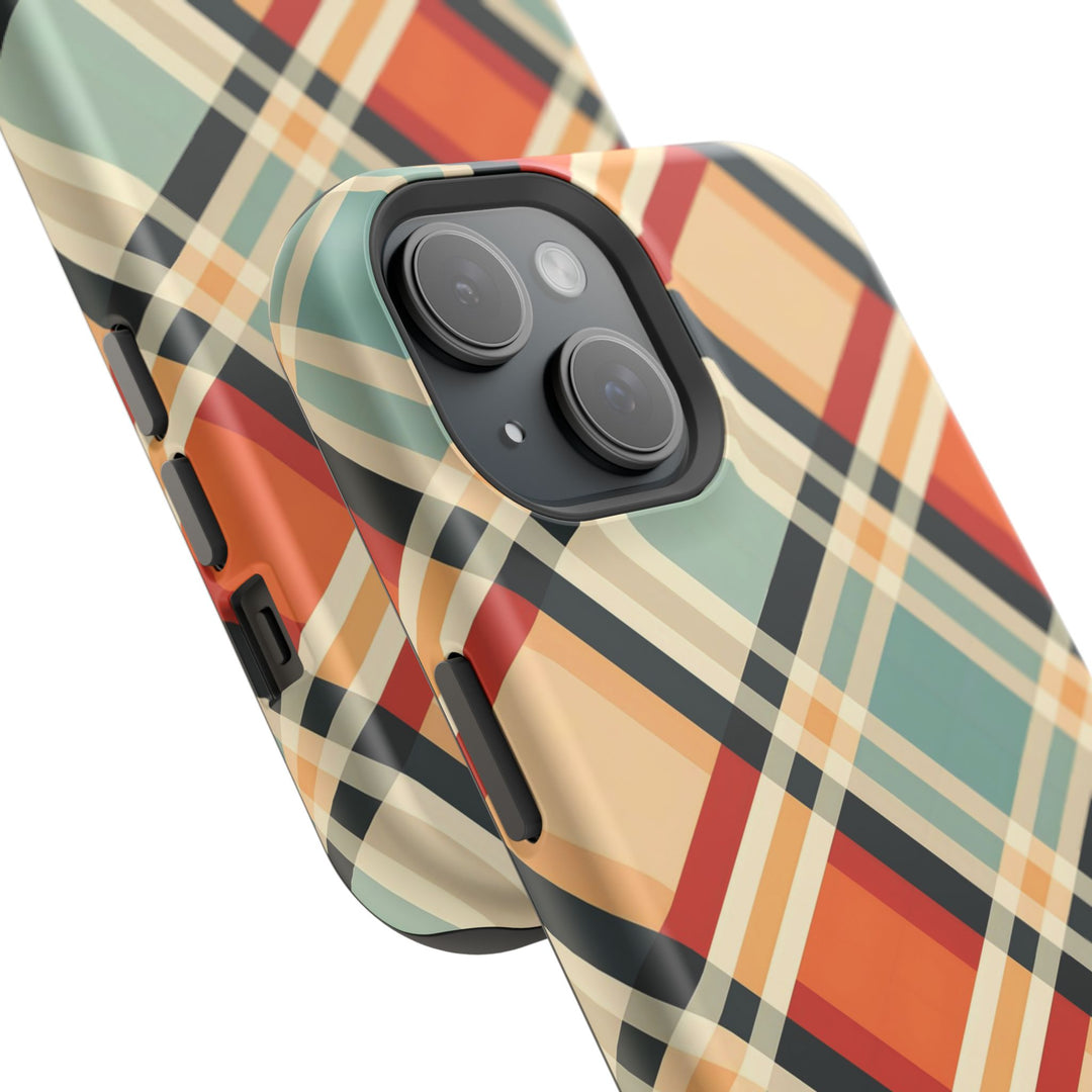 Checkered Plaid Magsafe Gift for Her Cute Phone Case for Iphone, | iPhone 16 | iPhone 15 Pro Max, Iphone 14 Pro Max, 13 12 11 10 9 8 7 - Studio40ParkLane