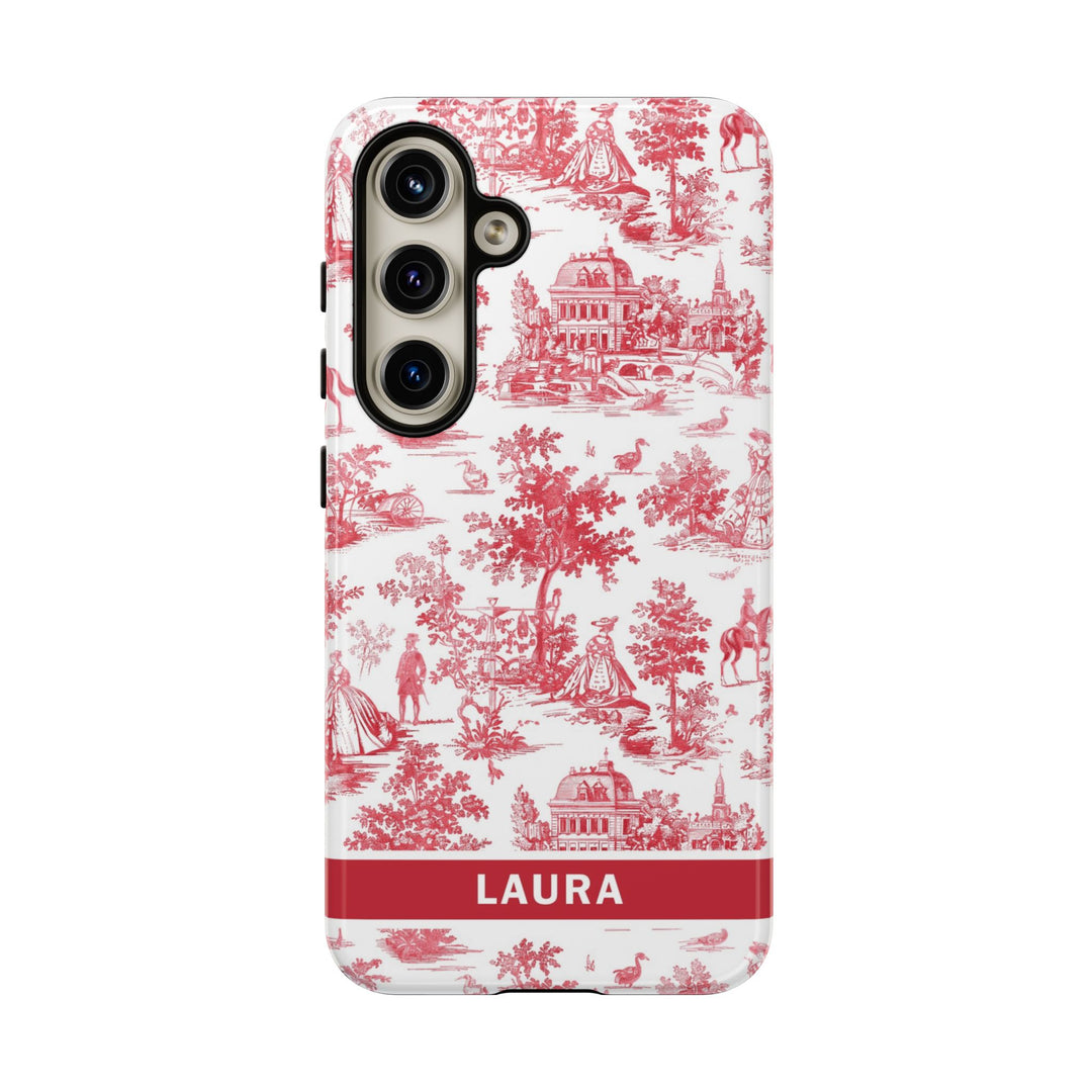 Premium Tough Personalized Initial Custom Gift Cute Phone Cases for Samsung Galaxy S24, S23, S22, S21 Plus, Ultra, Iphone 16, 15, 14 Pro Max - Studio40ParkLane