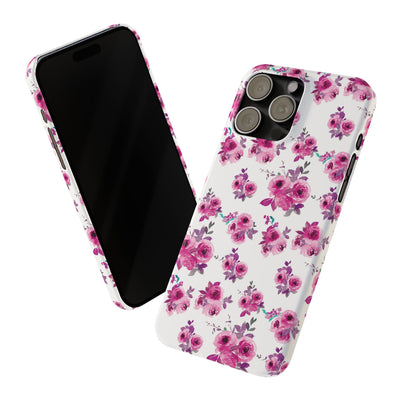 Slim Spring Flowers Gift for Her Cute Phone Cases for Iphone 16 Pro Max | iPhone 15 Case | iPhone 15 Pro Max Case, Iphone 14, 13, 12, 11, 10, 8, 7 - Studio40ParkLane