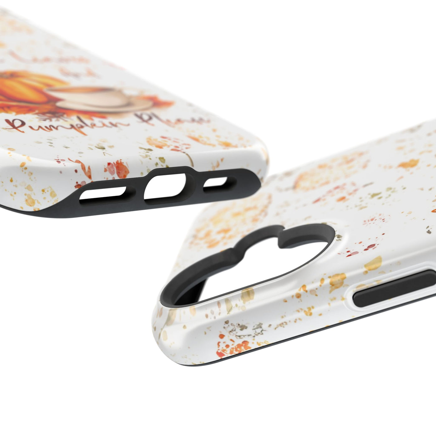 Fall Leaves Pumpkins Tough Magsafe Cute Phone Cases for Iphone | iPhone 15 Case | iPhone 15 Pro Max Case, Iphone 14, Iphone 14 13 12 11 10 9 8 7 - Studio40ParkLane