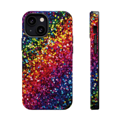 Non Glitter Color Composition Magsafe Cute Phone Case for Iphone Gift for Her,  | iPhone 15 Case | iPhone 15 Pro Max Case, Iphone 14, Iphone 14 Pro Max, Iphone 13, Iphone 16
