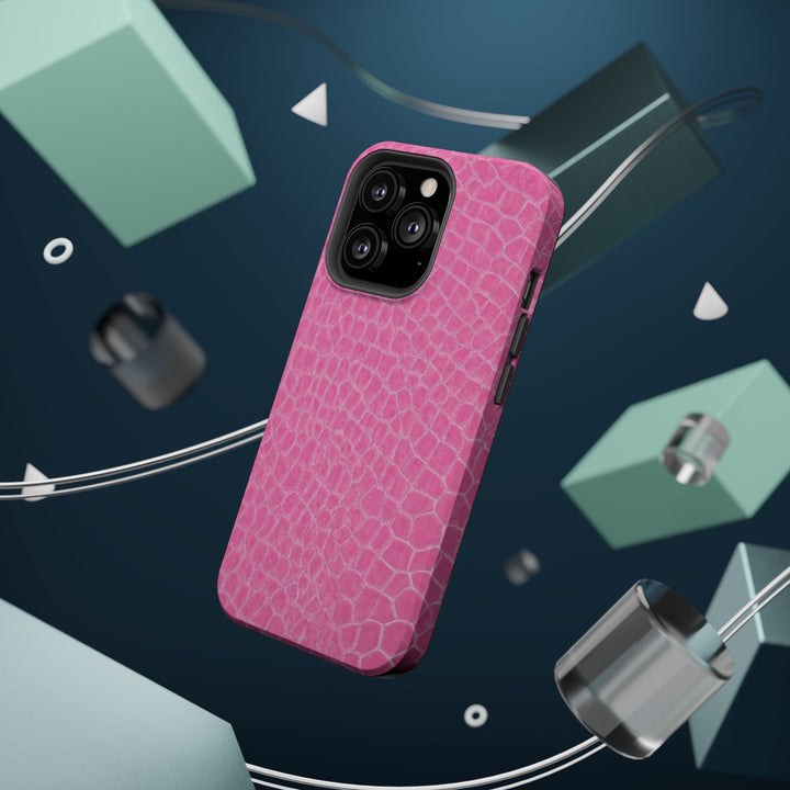 Non Leather Pink Color Pattern Magsafe Cute Phone Case for Iphone Gift for Her, | iPhone 15 Case | iPhone 15 Pro Max Case, Iphone 14, Iphone 14 Pro Max, Iphone 13, Iphone 16 - Studio40ParkLane