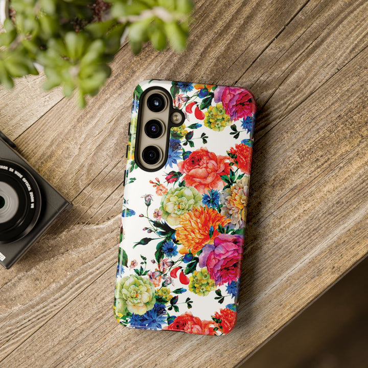 Premium Tough Spring Flowers Cute Phone Cases for Samsung S24, S23, S22, S21, S20, Plus and Ultra, Iphone 16 Pro Max,15, 14, 13, 12, 11, 10 - Studio40ParkLane