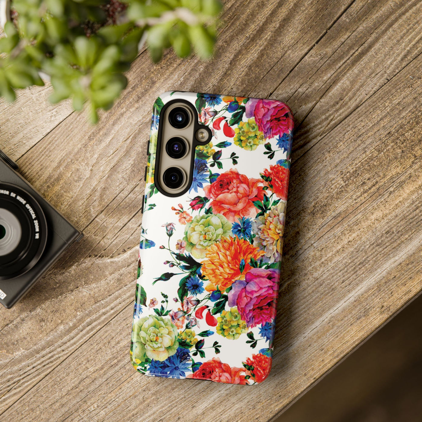 Premium Tough Spring Flowers Cute Phone Cases for Samsung S24, S23, S22, S21, S20, Plus and Ultra, Iphone 16 Pro Max,15, 14, 13, 12, 11, 10 - Studio40ParkLane