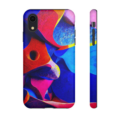 Impact Resistant, Abstract Shapes, Cute Phone Cases for Samsung S24, S23, S22, S21, IPhone 15 pro Iphone 14 pro Iphone 13 IPhone 12 Iphone 11