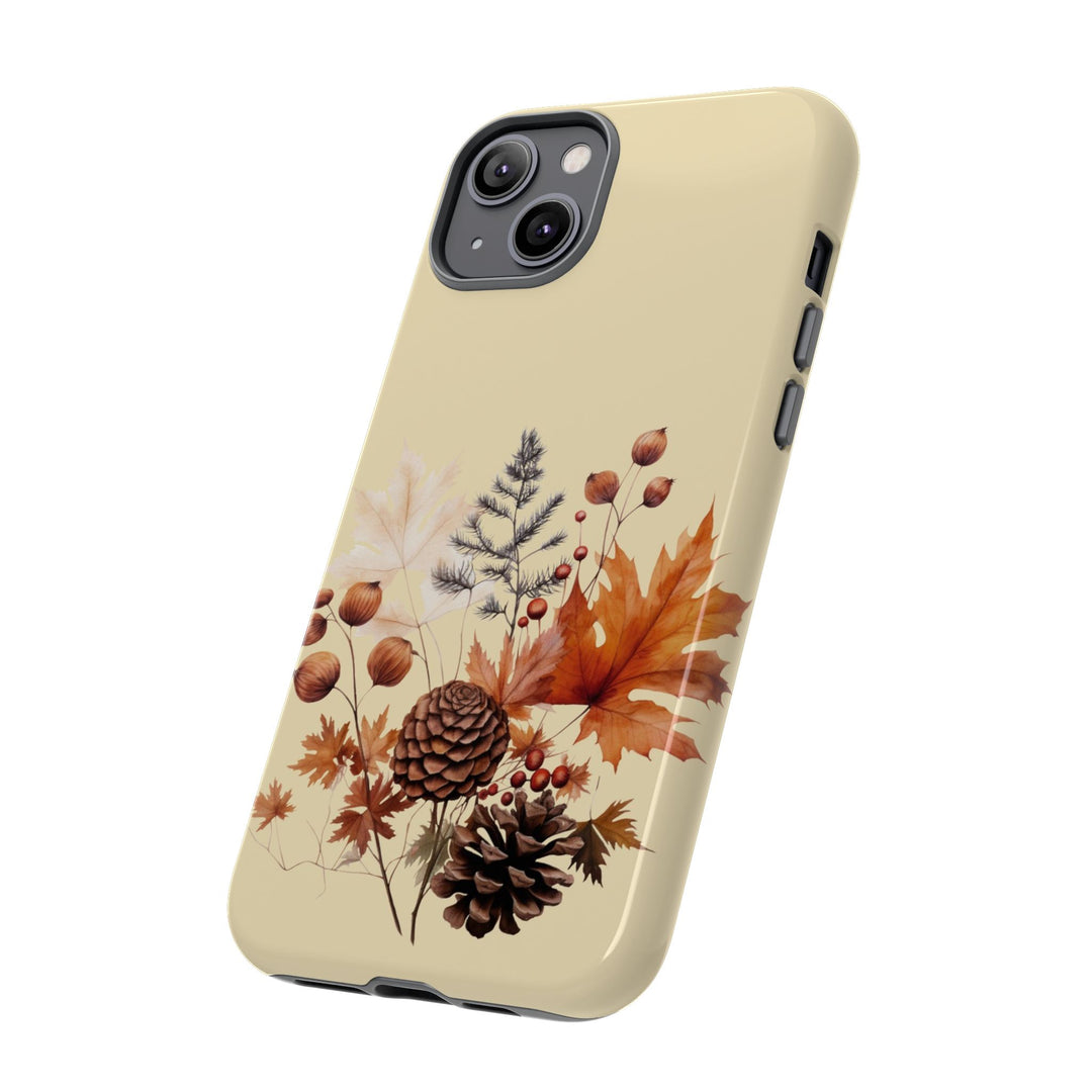 Fall Leaves Foliage Cute Phone Case for, Samsung Galaxy S24, S23, S22, S21, IPhone 16 Case | Iphone 15, Iphone 14, IPhone 13 Case Mom Dad Gift - Studio40ParkLane