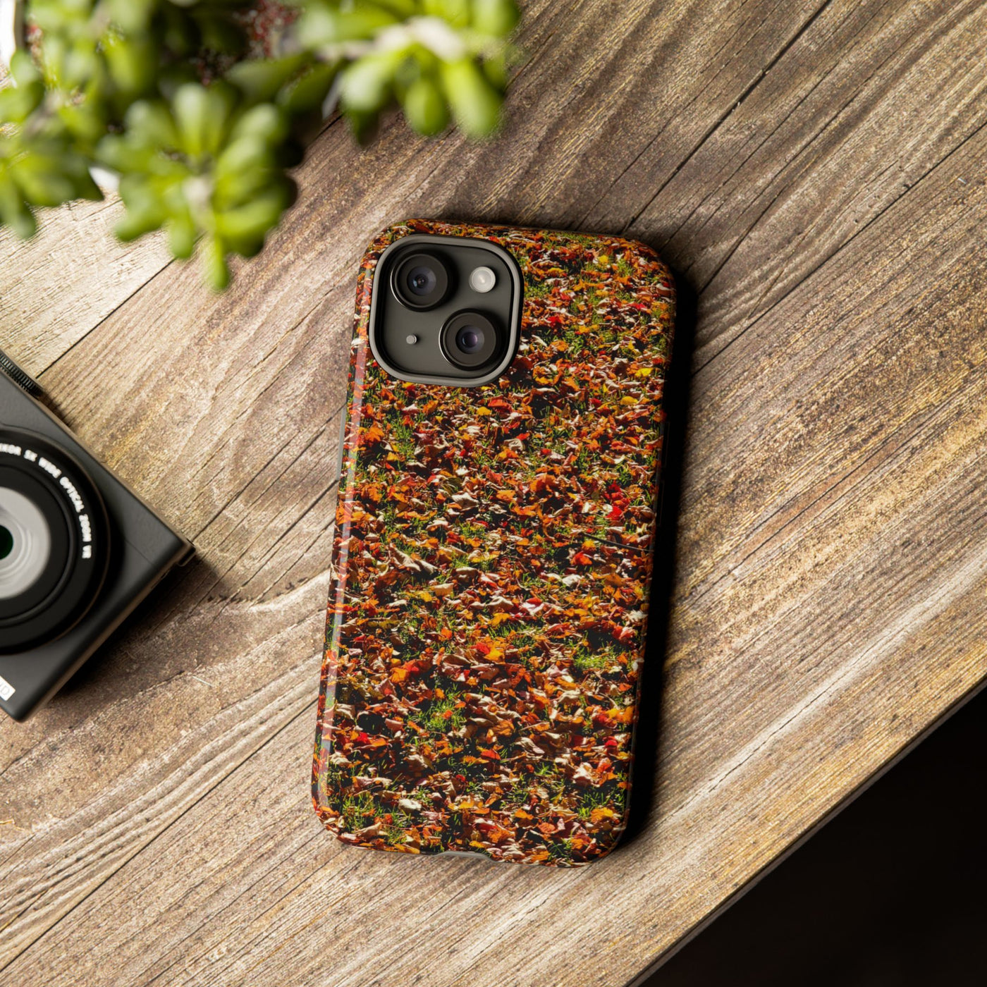 Impact Resistant, Fall Leaves Collage, Cute Phone Cases for Samsung S24, S23, S22, S21, IPhone 15 pro Iphone 14 pro Iphone 13 IPhone 12 Iphone 11