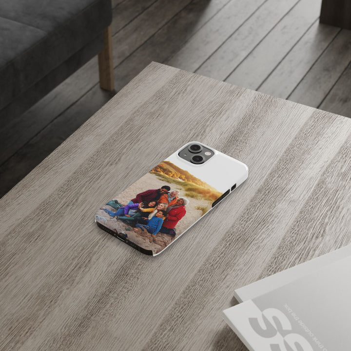 Slim Custom Personalized Family Photo Phone Cases for Iphone 16 | iPhone 15 Case | iPhone 15 Pro Max Case, Iphone 14, Iphone 14 Pro Max, Iphone 13, Slim - Studio40ParkLane