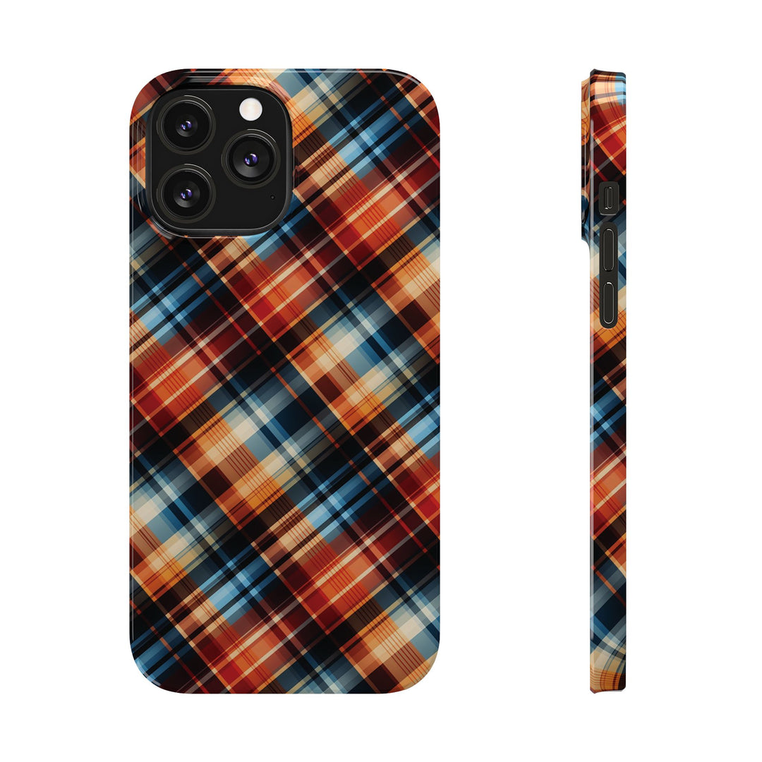 Slim Checkered Plaid Gift for Her Cute Phone Cases for Iphone 16 Pro Max | iPhone 15 Case | iPhone 15 Pro Max Case, Iphone 14, 13, 12, 11, 10, 8, 7 - Studio40ParkLane