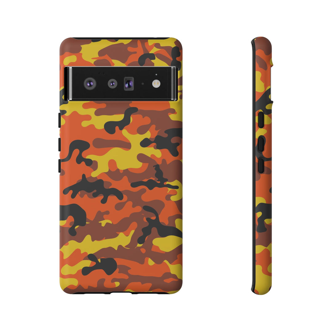Impact Resistant, Fall camo Camouflage, Cute Phone Cases for Samsung S24, S23, S22, S21, IPhone 15 pro Iphone 14 pro Iphone 13 IPhone 12 Iphone 11 - Studio40ParkLane