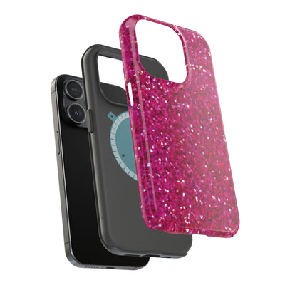 Non Glitter Pink Color Composition Magsafe Cute Phone Case for Iphone Gift for Her,  | iPhone 15 Case | iPhone 15 Pro Max Case, Iphone 14, Iphone 14 Pro Max, Iphone 13, Iphone 16