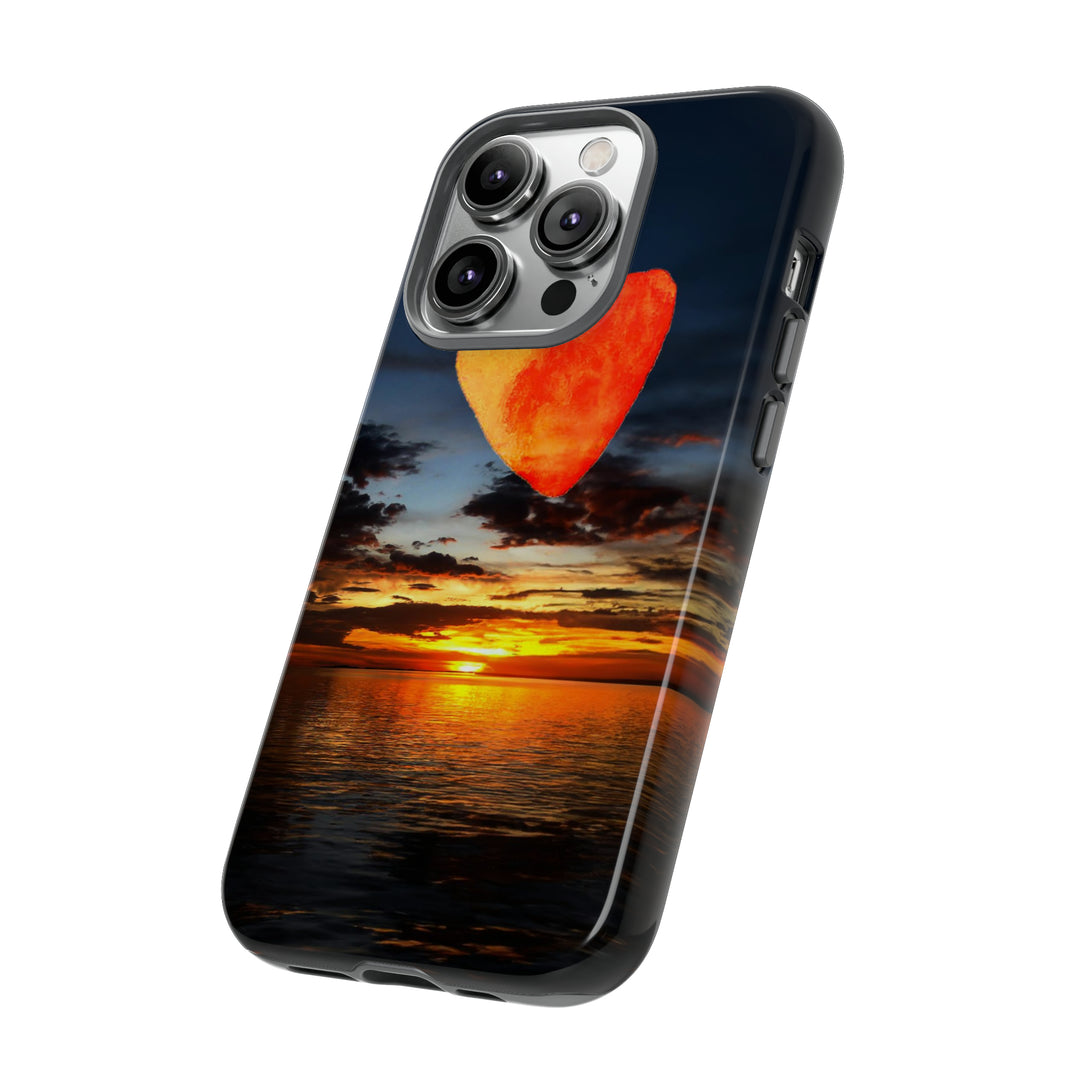 Cute IPhone Case | Rising Heart Love Sunset, iPhone 15 Case | iPhone 15 Pro Case, Iphone 14 Case, Iphone 14 Pro Max Case - Studio40ParkLane