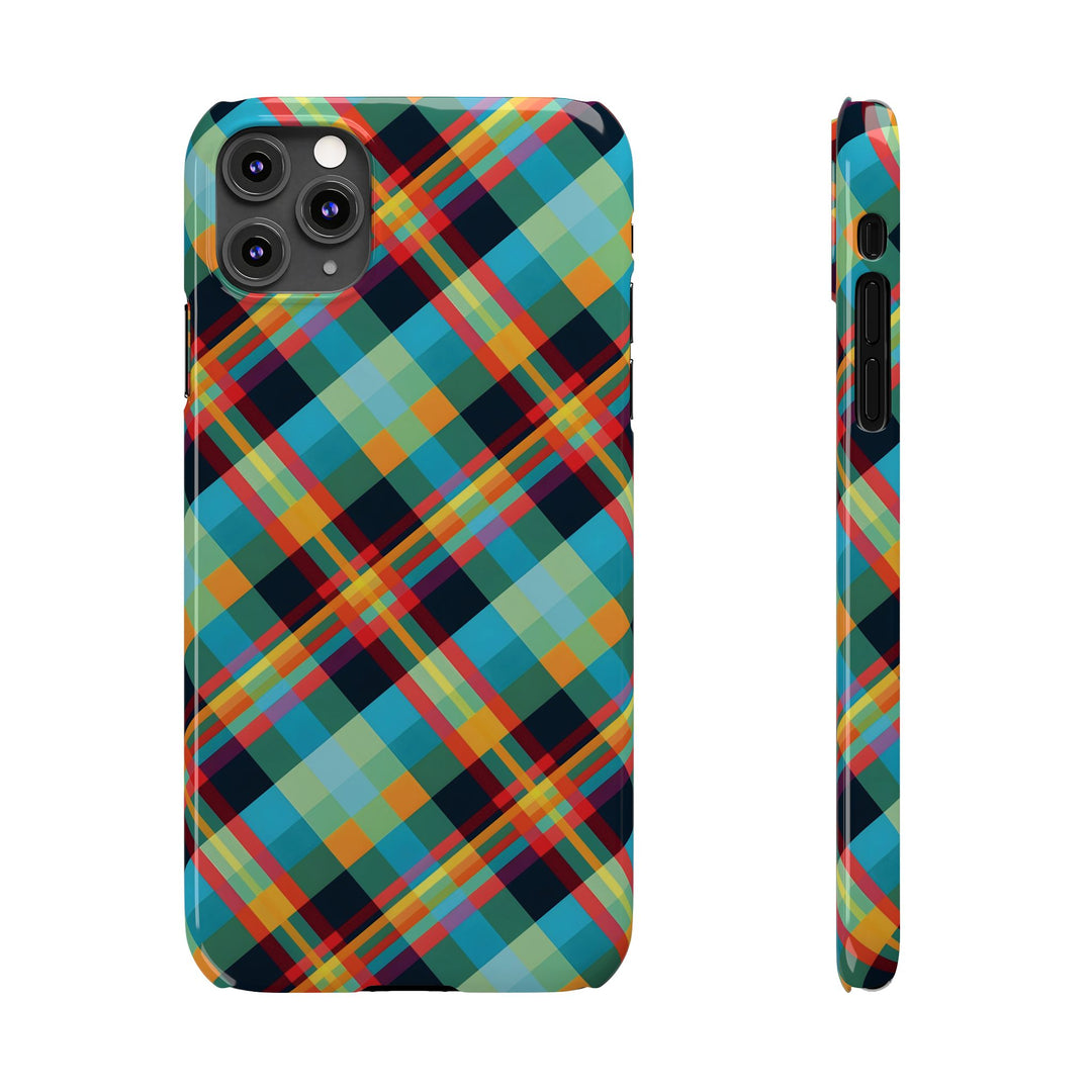 Slim Checkered Plaid Gift for Her Cute Phone Cases for Iphone 16 Pro Max | iPhone 15 Case | iPhone 15 Pro Max Case, Iphone 14, 13, 12, 11, 10, 8, 7 - Studio40ParkLane