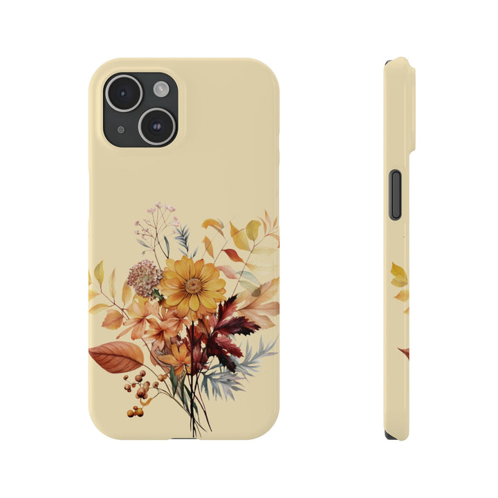 Slim Fall Autumn Leaves Gift for Her Cute Phone Cases for Iphone 16 | iPhone 15 Case | iPhone 15 Pro Max Case, Iphone 14, Iphone 14 Pro Max, Iphone 13, Slim - Studio40ParkLane