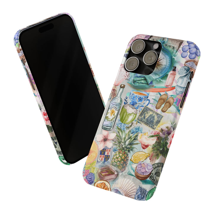 Slim Travel Coquette Collage Slim Cute Phone Cases for Iphone | iPhone 15 Case | iPhone 15 Pro Max Case, Iphone 14, Iphone 14 Pro Max, Iphone 13 - Studio40ParkLane