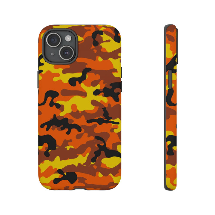 Impact Resistant, Fall camo Camouflage, Cute Phone Cases for Samsung S24, S23, S22, S21, IPhone 15 pro Iphone 14 pro Iphone 13 IPhone 12 Iphone 11 - Studio40ParkLane