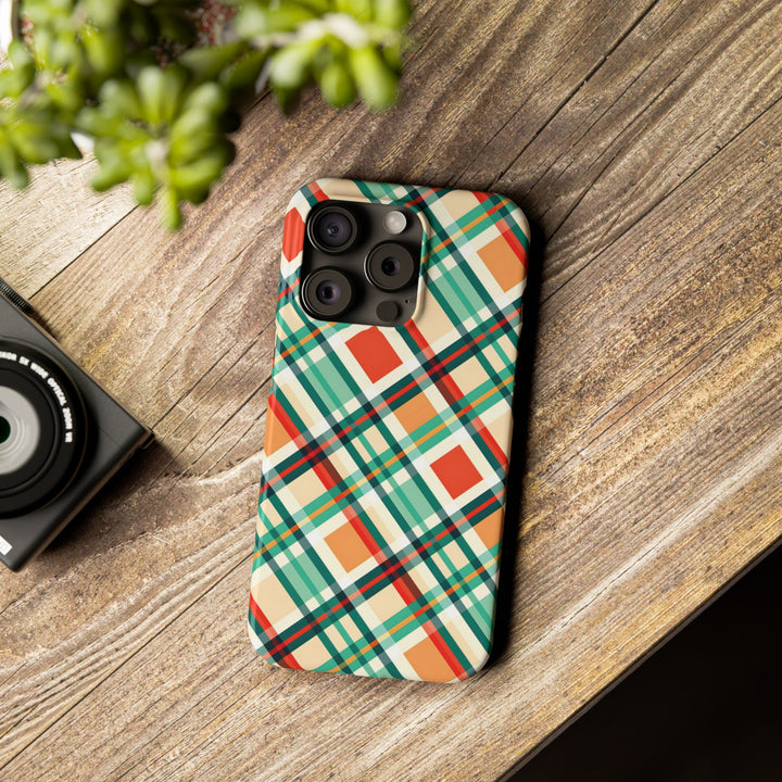 Slim Checkered Plaid Gift for Her Cute Phone Cases for Iphone 16 Pro Max | iPhone 15 Case | iPhone 15 Pro Max Case, Iphone 14, 13, 12, 11, 10, 8, 7 - Studio40ParkLane