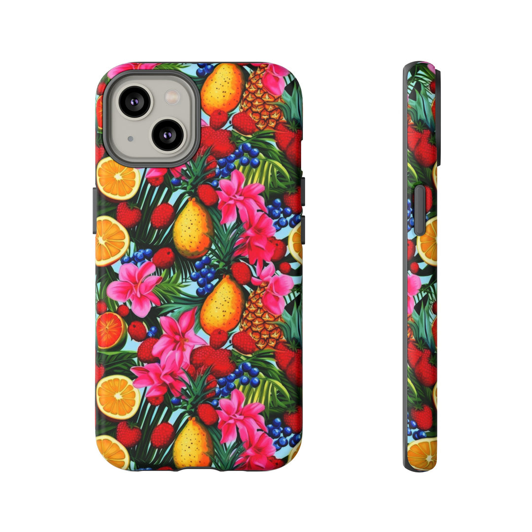 Cute Samsung Case | Cool Iphone Case | Summer Mixed Fruit, Samsung S24, S23, S22, S21, IPhone 15 Case | Iphone 14 Case, Iphone 13 Case - Studio40ParkLane