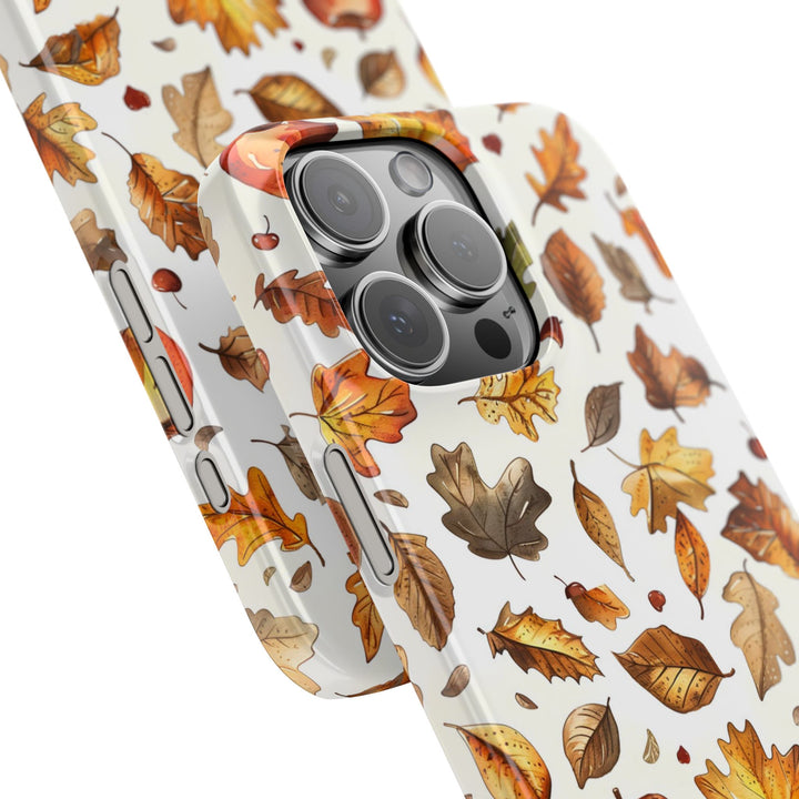 Slim Fall Autumn Leaves Gift for Her Cute Phone Cases for Iphone 16 | iPhone 15 Case | iPhone 15 Pro Max Case, Iphone 14, Iphone 14 Pro Max, Iphone 13, Slim - Studio40ParkLane