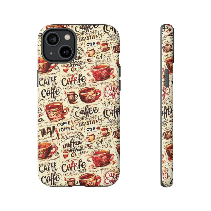 Cute IPhone Case | Paris Coffee Cup, iPhone 15 Case | iPhone 15 Pro Case, Iphone 14 Case, Iphone 14 Pro Max Case, Protective Iphone Case - Studio40ParkLane