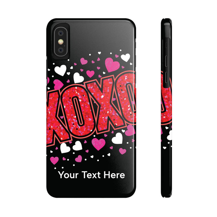 Slim Custom Personalized Valentine Love Gift for Her Cute Phone Cases for Iphone 16 Pro Max | iPhone 15 Case | iPhone 15 Pro Max Case, Iphone 14, 13, 12, 11, 10, 8, 7 - Studio40ParkLane