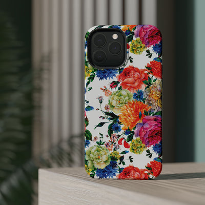 Spring Flowers Magsafe Cute Phone Case for Iphone Gift for Her, iPhone 16 Case iPhone 15 Pro Max Case, Iphone 14, Iphone 14 Pro Max, 13, 12 - Studio40ParkLane