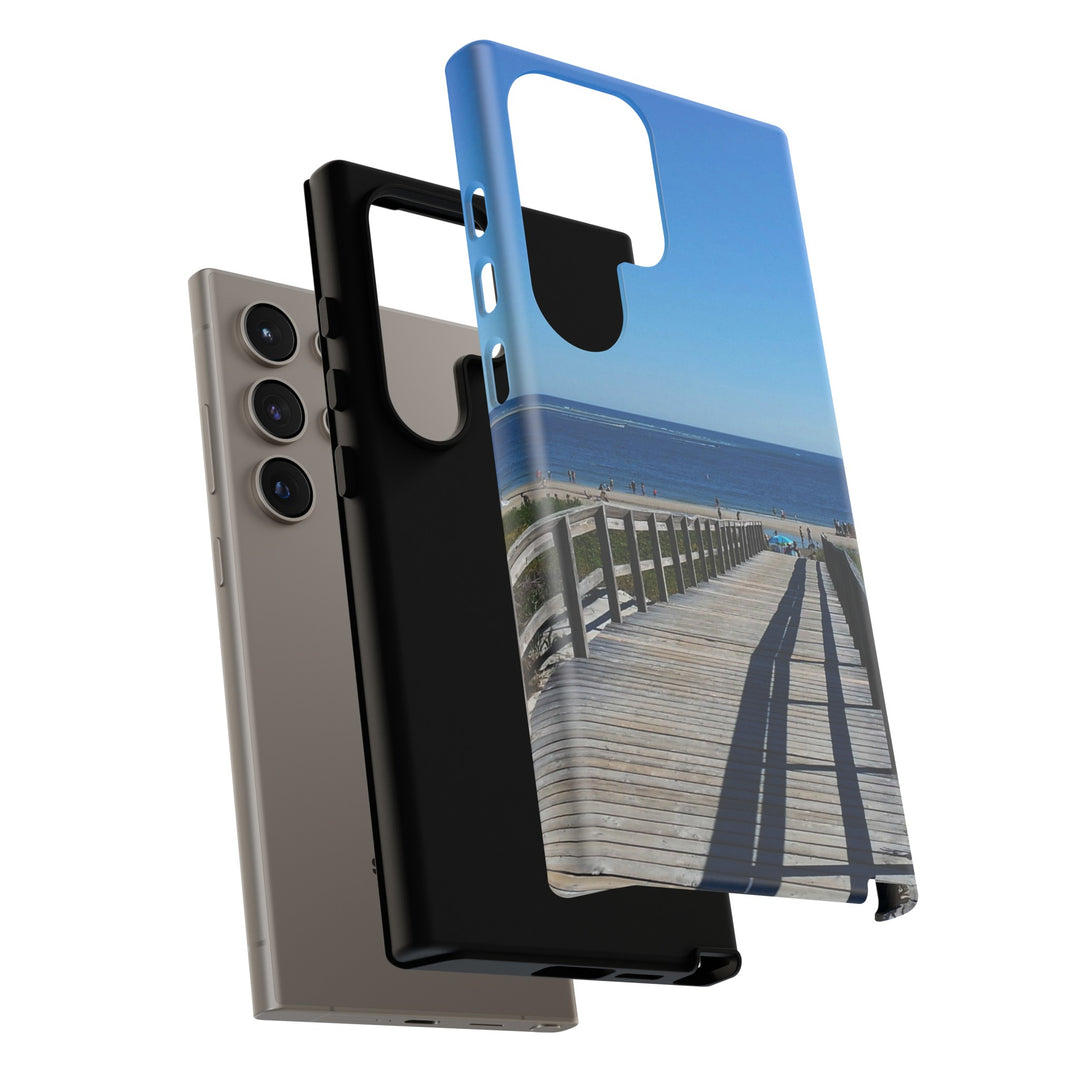 Cute Samsung Case | Cool Iphone Case | Summer Beach Walk, Samsung S24, S23, S22, S21, IPhone 15 Case | Iphone 14 Case, Iphone 13 Case - Studio40ParkLane
