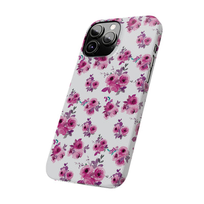 Slim Spring Flowers Gift for Her Cute Phone Cases for Iphone 16 Pro Max | iPhone 15 Case | iPhone 15 Pro Max Case, Iphone 14, 13, 12, 11, 10, 8, 7 - Studio40ParkLane