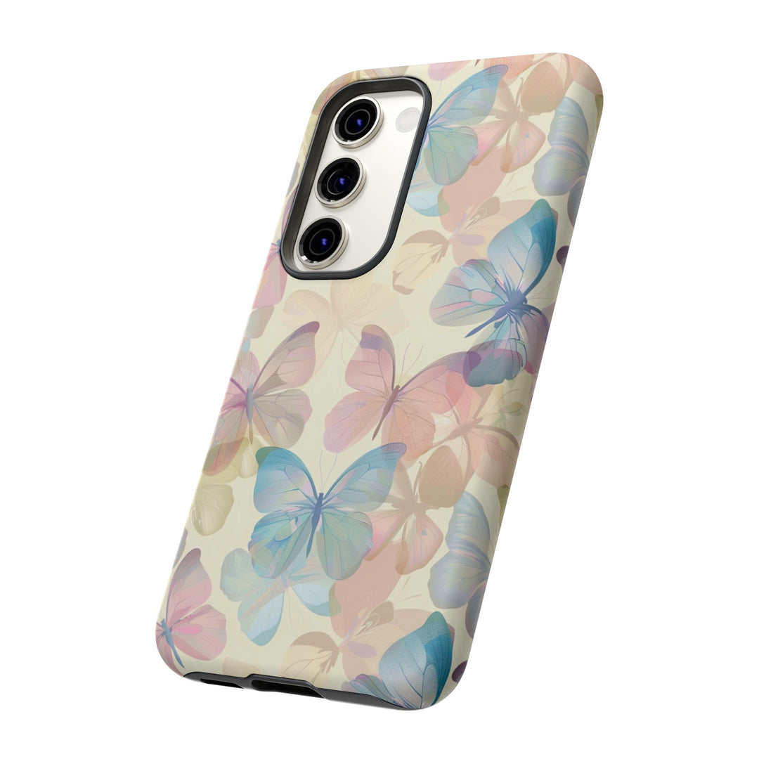 Cute Samsung Case | Cool Iphone Case | Summer Pastel Butterflies, Samsung S24, S23, S22, S21, IPhone 15 Case | Iphone 14 Case, Iphone 13 Case - Studio40ParkLane