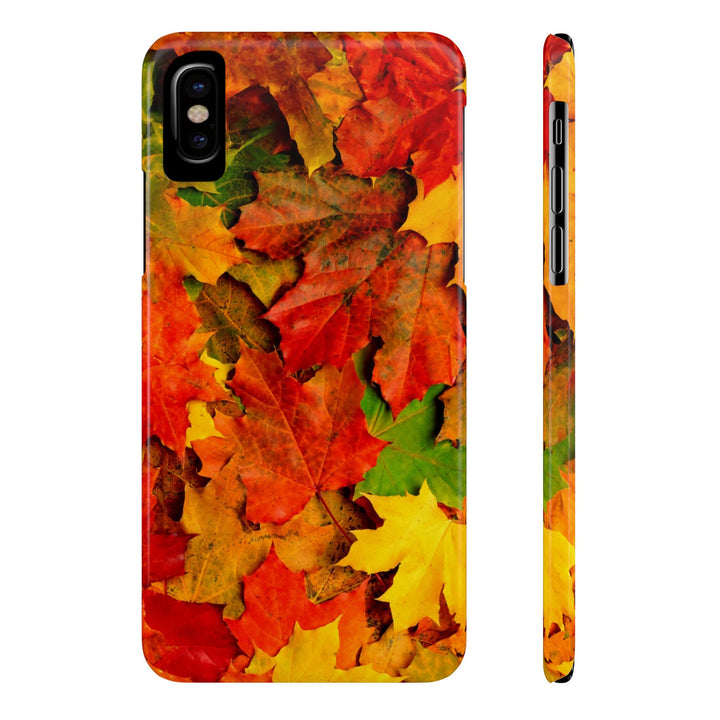 Slim Fall Leaves Slim Cute Phone Cases for Iphone | iPhone 15 Case | iPhone 15 Pro Max Case, Iphone 14, Iphone 14 Pro Max, Iphone 13 - Studio40ParkLane