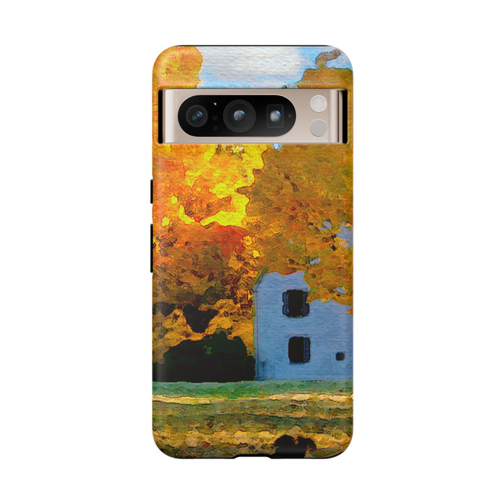 Impact Resistant, Fall Leaves Watercolor, Cute Phone Cases for Samsung S24, S23, S22, S21, IPhone 15 pro Iphone 14 pro Iphone 13 IPhone 12 Iphone 11 - Studio40ParkLane