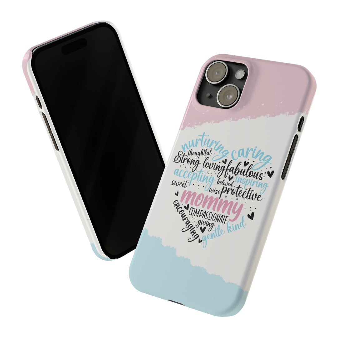 Slim Cute Phone Cases for Iphone - | iPhone 15 Case | iPhone 15 Pro Max Case, Iphone 14 Case, Iphone 14 Pro Max, Iphone 13, Mother&