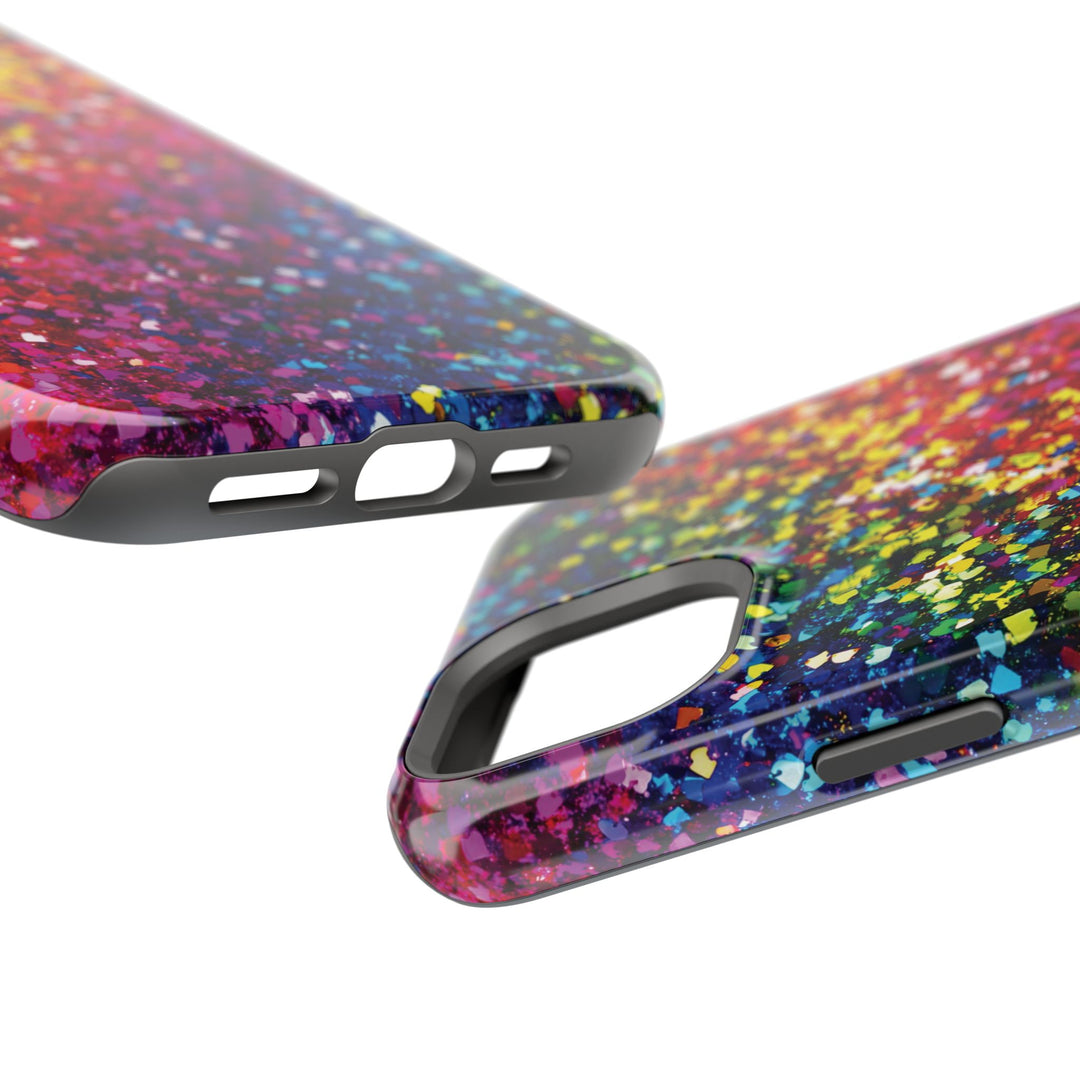 Non Glitter Color Composition Magsafe Cute Phone Case for Iphone Gift for Her, | iPhone 15 Case | iPhone 15 Pro Max Case, Iphone 14, Iphone 14 Pro Max, Iphone 13, Iphone 16 - Studio40ParkLane